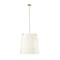 Z-Lite Weston Pendant, 6-Light, 24 In.W x 24 In.H, Modern Gold/Cream 3502P24-MGLD - alternate 8